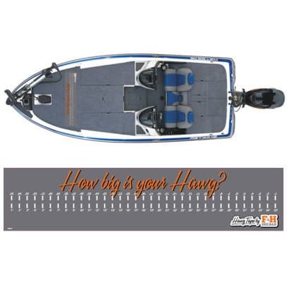 How Big is Your Hawg Carpet/Floor Decal