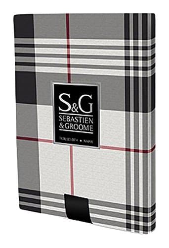 Myles 60" Gry City Tablecloth