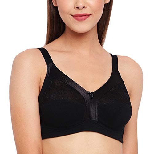 EnamorWireless Non Padded Bra for Women - Full Support, Full Coverage, Super Contouring, M Frame, with Back Closure