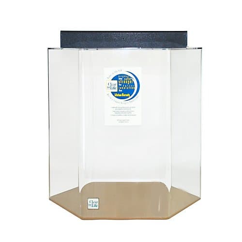 Acrylic Hexagon Aquarium 15 Gallon Clear