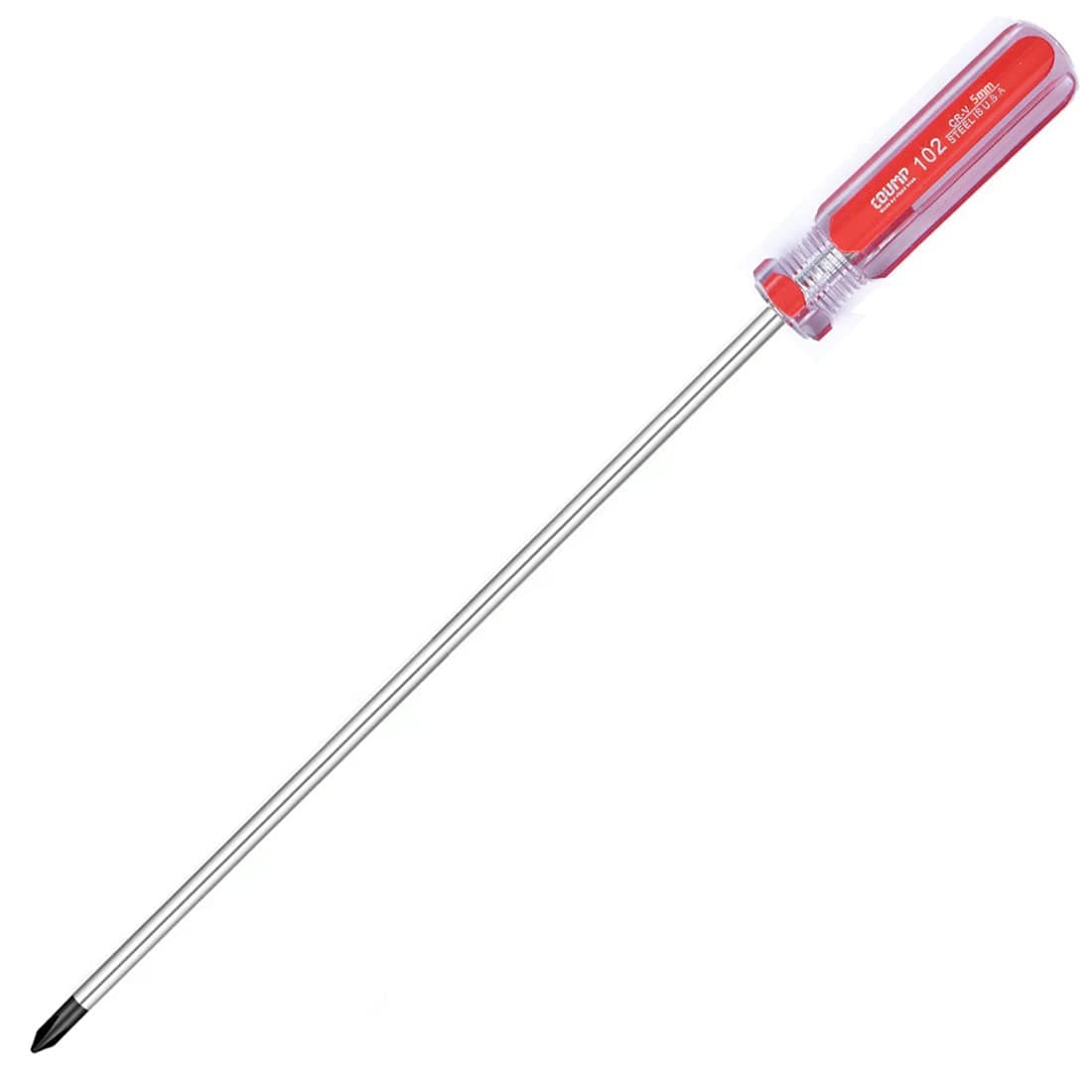 Extra Long Phillips Screwdriver 10 Inch, PH1 #1, Magnetic Tip