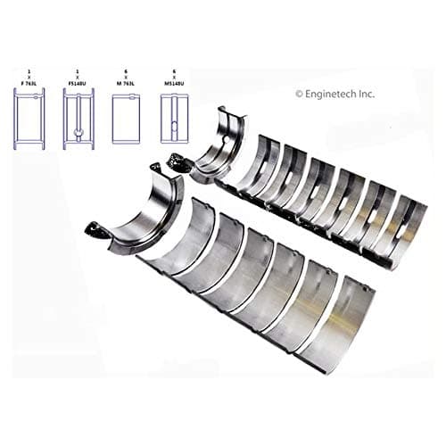 EnginetechBC468J020 Main Bearings AMC 4.0L 242