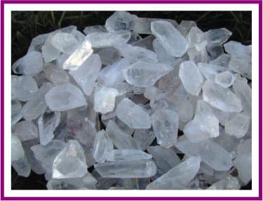Brazilian Clear Quartz Points 5 Pounds Mixed Sizes
