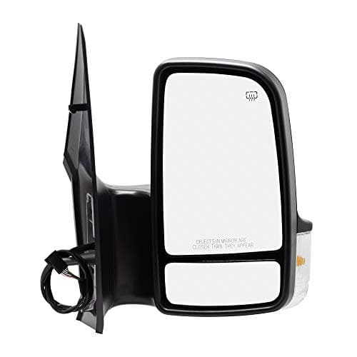 Spieg MB1321114 Side Mirror Replacement for Dodge Freightliner Mercedes Sprinter Power Heated w/Turn Signal Light Passenger Right