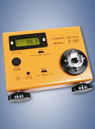 Cedar i-80 Torque Tester for Power Drivers & Wrenches, Complete Kit, Capacity 70 lbf-in/ 80 Kg-cm/ 800 N-cm, 110V