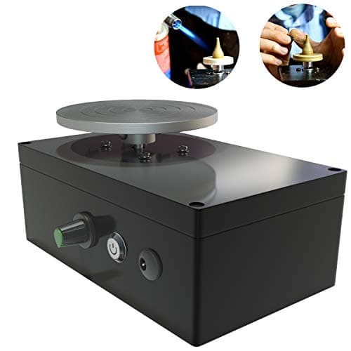 YXMxxm Mini Pottery Wheel Machine,Clay Making Ceramic Machine DIY Craft,12V Creative Clay Art Pottery Wheel for Beginner and Artist