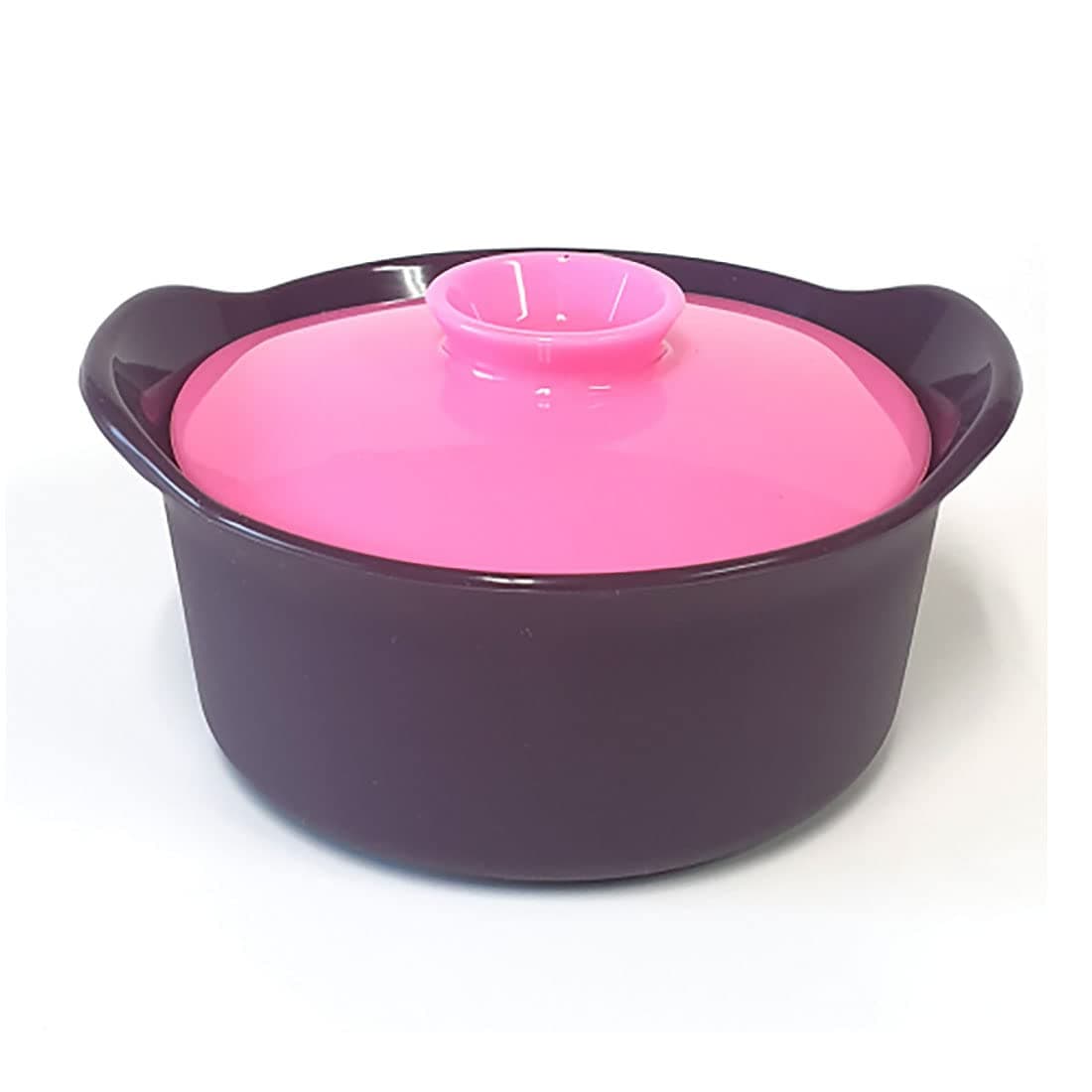Silicone Microwave Egg Steaming Pot Steamer Egg Cooker (Pink)