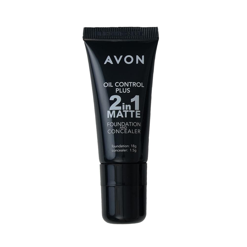 Avon True Oil Control Plus 2-in-1 Matte Foundation 1.8g & Concealer 1.5 g - Oriental