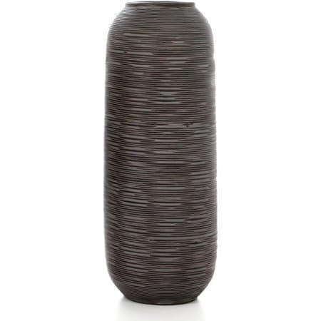Elegant Expressions by Hosley Bamboo Vase, Grey