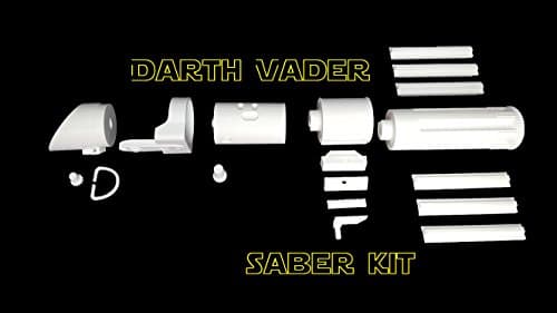 3D Printed Screen Accurate Saber Kit (Darth Vader) - not an Official Star Wars Lightsaber