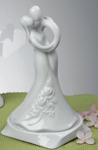 Love Entwined Ceramic Wedding Cake Top