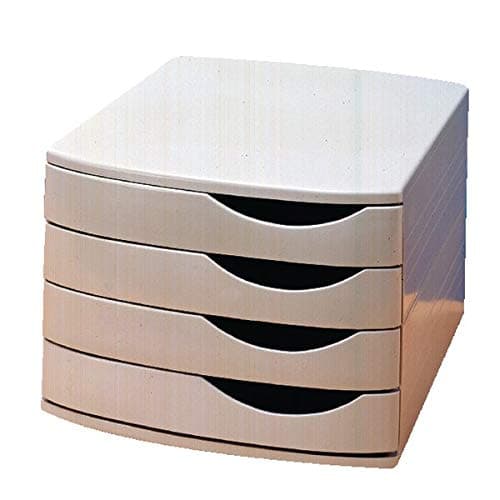 Jalema Smead 4 Drawer Desktop Set - Grey