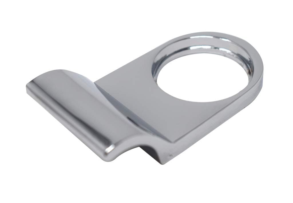 YES-CYLPULL-CH Essentials Rim Cylinder Door Pull, Great for External Doors, for Easy Door Closing, Chrome Finish