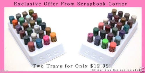 Stickles Glitter Glue Trays 2 Trays