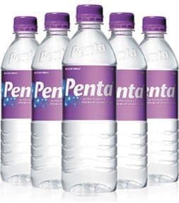 PENTA H20 WATER PURIFIED, 16.9 OZ