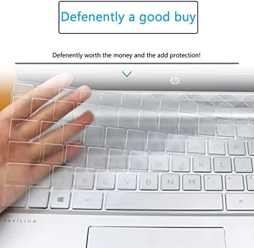Oaky Keyboard Cover Compatible with HP 15 Thin & Light 15.6-inch FHD Laptop Laptop 15s-gr0010au 15.6 inch Ultra Thin TPU Clear Keyboard Skin Protector