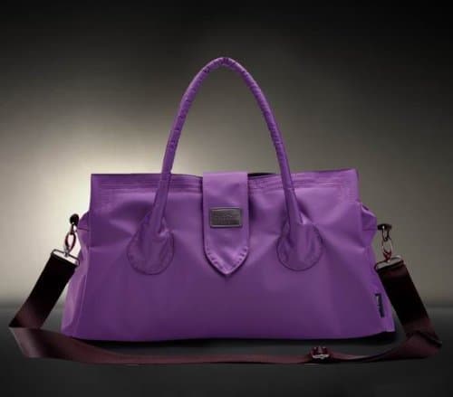 BJ purple style series HandBag with Removable,adjustable shoulder strap BJ101-2 (M)