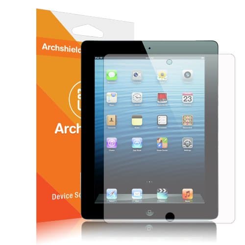Archshield - iPad 2, 3 & 4 Premium High Definition (HD) Clear Screen Protector 2-Pack - Retail Packaging