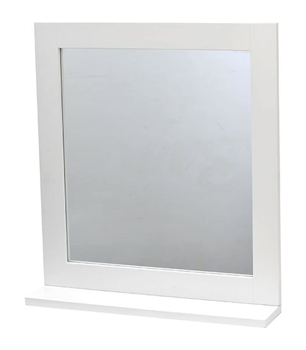 2 in 1 Bathroom mirror and shelf - Simple design