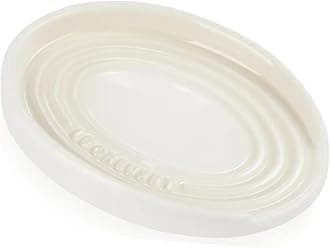 Stoneware Oval Spoon Rest Meringue, 71507157160099