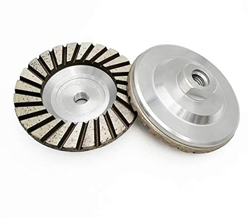TURBO CUP WHEEL WITH ALUMINIUM BASE 105MM