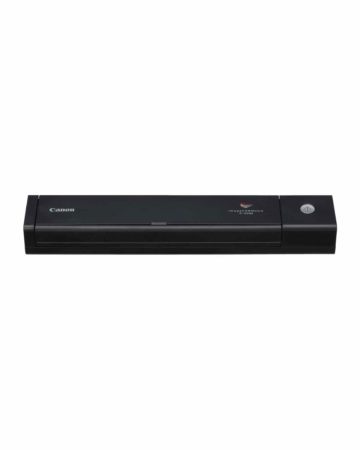 Canon imageFORMULA P-208II Portable Scanner | Double-sided Scanning | USB Powered for Home, Office or when Mobile | 10 Sheet Feeder | Driverless Scanning with Canon CaptureOnTouch Lite Software