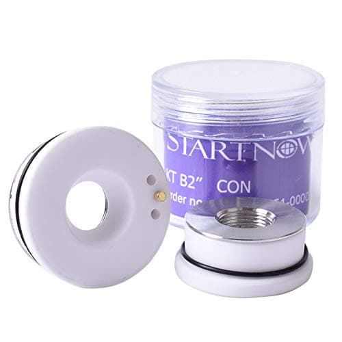 - Startnow Laser Ceramic 28mm 32mm KT B2 CON for Precitec WXS HANS Raytools Fiber Laser Cutting Machine Head Nozzle Holder Parts (10PCS, A-28mm(Precitec))