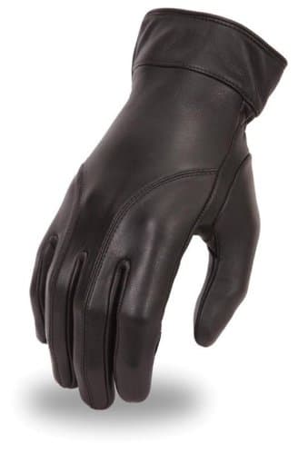 Women's Light Lined Leather Gloves. Gel Palm.