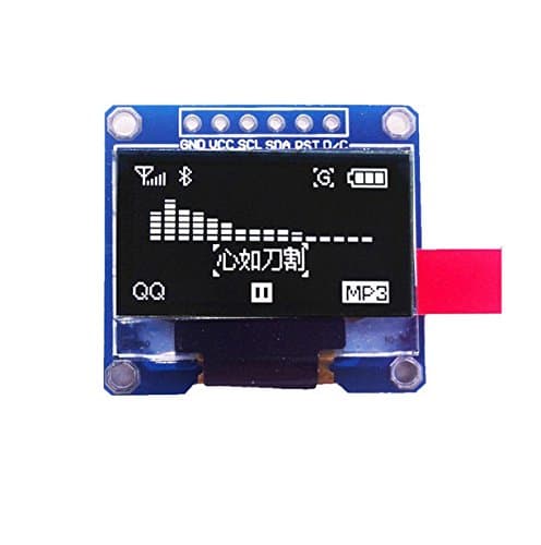 0.96" I2C IIC SPI Serial 128X64 Blue OLED LCD LED Display Module for Arduino