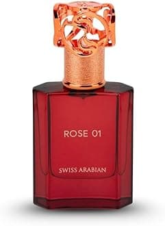 Perfumes "Rose 01"- EDP Spray for Unisex - Majestic blend of Rose, Floral, Fruity Fragrance - Long Lasting Personal Fragrance, Perfume for Women, Cologne for Men- For all occasions- 50ml