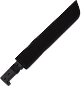 Snake Eye Tactical Full-Tang Fixed Blade Machete w/Sheath Outdoors Hunting Camping Fishing