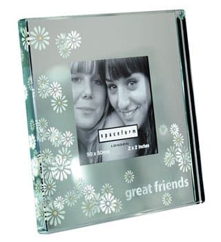 London Mini Mirror Frame Great Friends Daisies