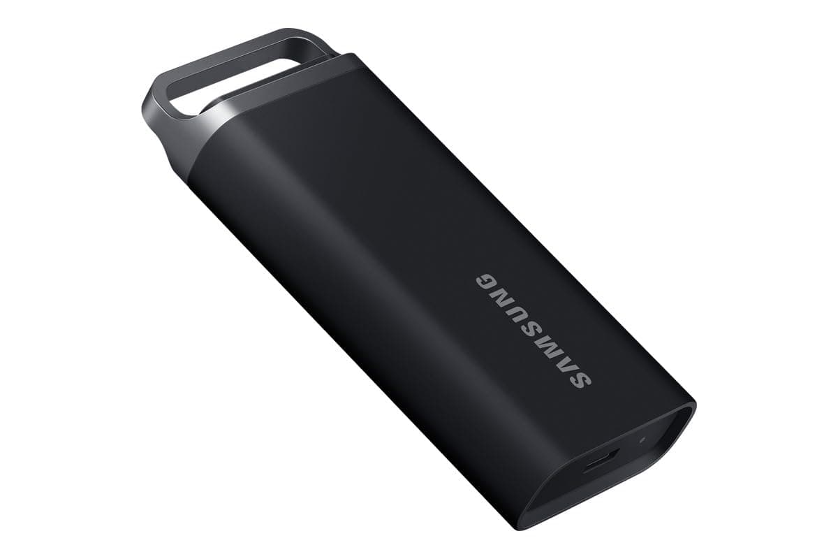 SAMSUNG T5 EVO Portable SSD 8TB, USB 3.2 Gen 1 External Solid State Drive, Seq. Read Speeds Up to 460MB/s for Gaming and Content Creation, MU-PH8T0S/WW, Black
