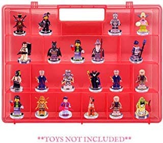 Life Made Better Dependable Long-Lasting Protective Portable Pink Storage Case, Compatible with Lego Dimensions Video Game Figures, not Made or Sold by Lego