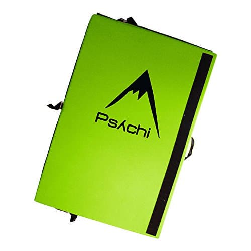 Psychi OG Dual Fold Bouldering Boulder Crash Mat Pad for Rock Climbing with Carry Straps