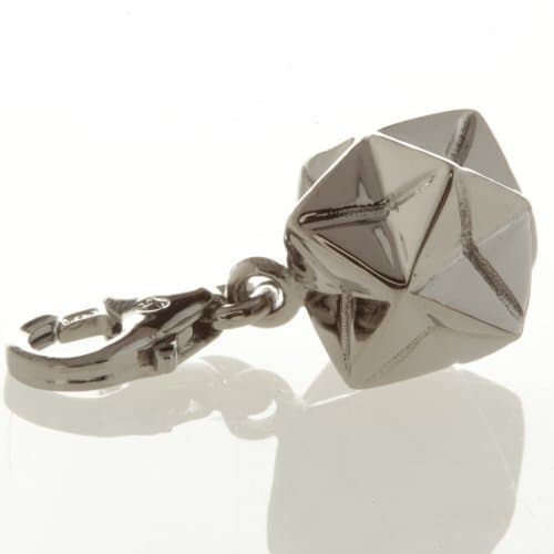 Necklace, Silver Origami Magic Ball - Mini - Charm