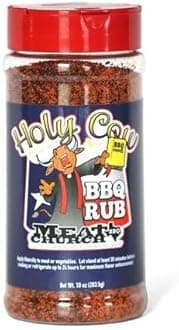 Meat Church Rub & Seasoning 10.5-12oz (Pack of 3) Select Flavor (Holy Cow BBQ Rub 10.5oz)