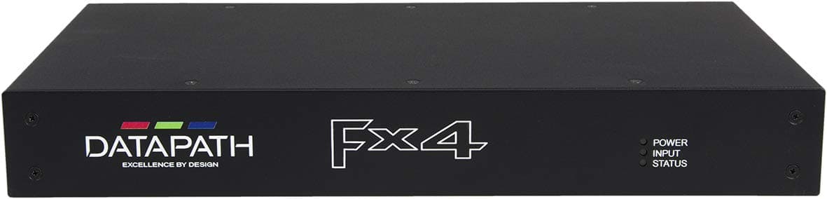 Datapath Fx4/D 4K display wall controller w/HDCP - Displayport outputs