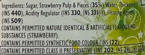 Mala's Strawberry Whole Crush, 750ml