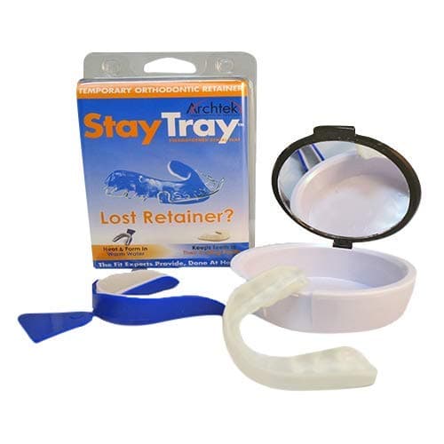 Stay Tray - Temporary Replacement for Lost Retainers 1 Count per Box (11 Pack)