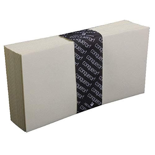 CONQUEROR LAID DL ENVELOPE VELLUM PK500
