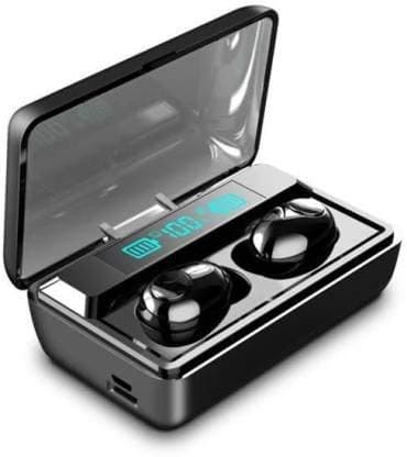 TECHFIRE T8 Truly Wireless Bluetooth In Ear Powerpods with Mic (Black)