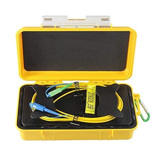 Pier Telecom OTDR Dead Zone Eliminator Fiber Optic Launch Cable Box SC-UPC/SC-APC 1km SM 1310/1550nm