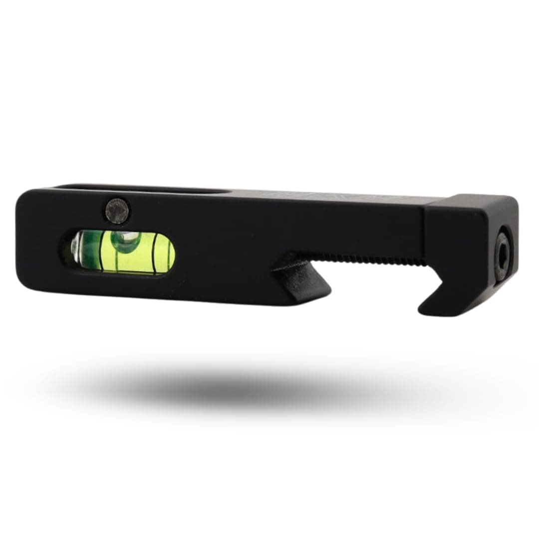 Billet Picatinny Rail Mounted Level - Ultra Low Profile Anti Cant Bubble Level, 6061 Aluminum