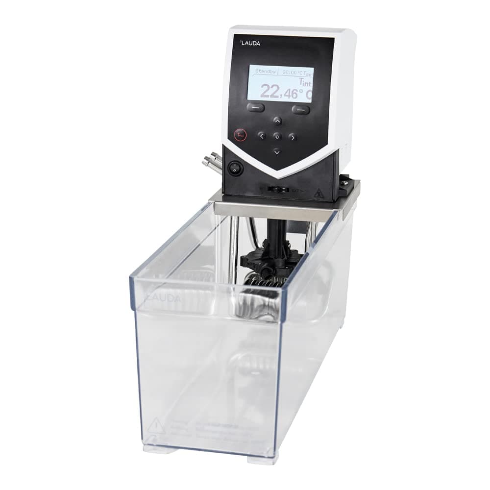 LAUDA LCD 4291 Model ECO ET 20 G Transparent Heating Circulating Water Bath with ECO Gold Thermostat Control, 115V, 60Hz, 20L Capacity