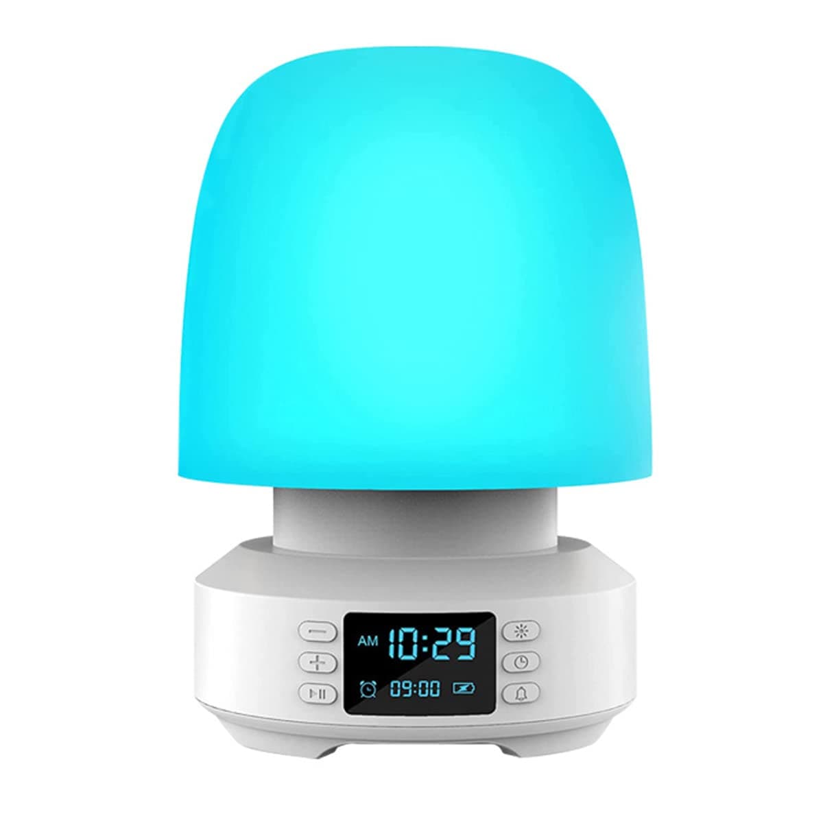 Portable Night Light Bluetooth Speaker Night Lights,Table Lamp for Bedroom 7-Color Change Dimmable LED Bedside Lamps,4 Light Modes