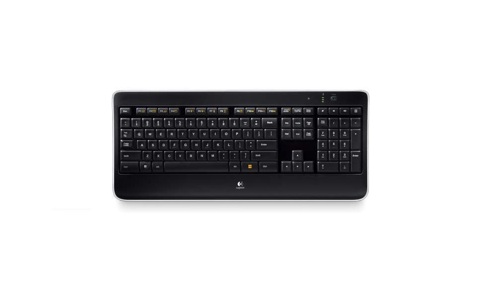 Logitech K800 Illuminated Wireless Keyboard for Windows, PC/Laptop QWERTY Dutch Layout