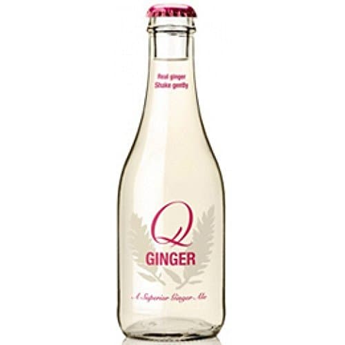 Q Drinks - Ginger Ale - Case of 6 (each 4 pack) - 6.7 Oz.