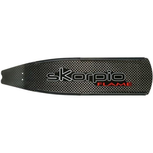 C4 Skorpio Flame Carbon Fin Blade Set - Black - #30