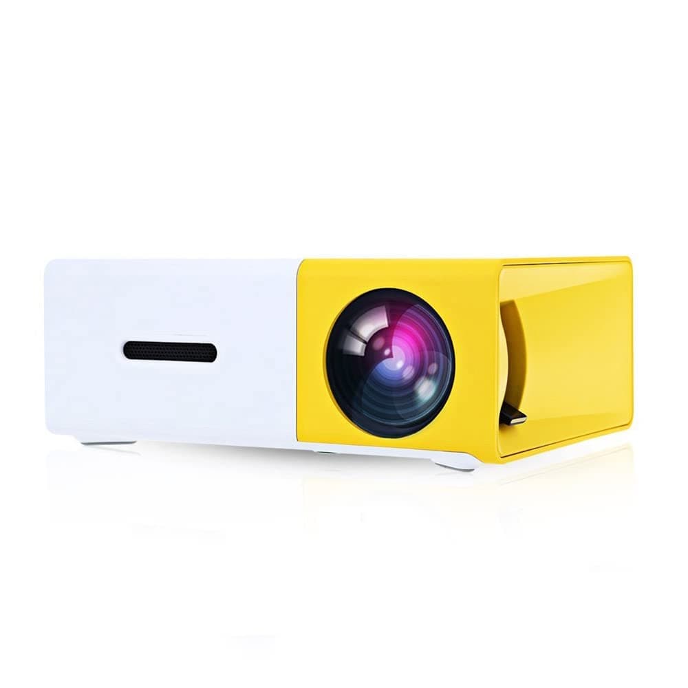 Mini Video Projector LCD TV Support 1080P Projector for Video/Movie/Game/Home Theater with HDMI/USB/SD/AV Input